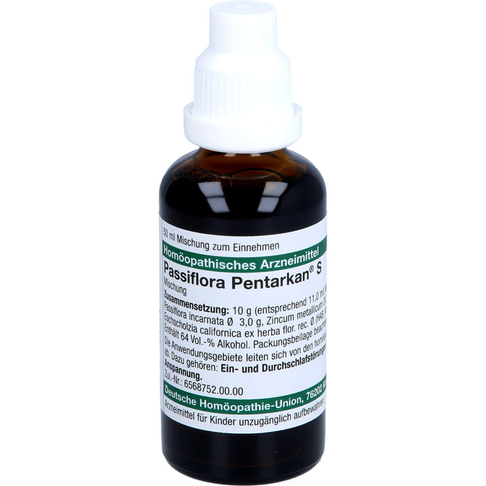 DHU Passiflora Pentarkan S Mischung bei Schlafstörungen, 50 ml Solution