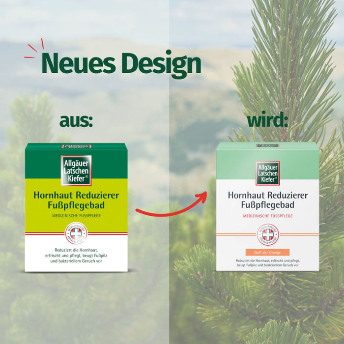 Allgäuer Latschenk.Hornhaut Reduzierer Fußpflege, 10 pcs. Sachets