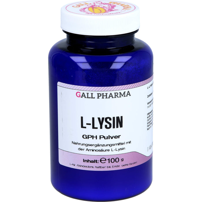 L-LYSIN Pulver, 100 g PUL