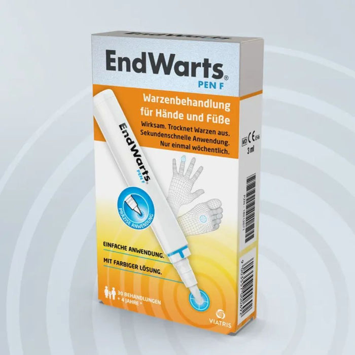 EndWarts PEN F Warzenbehandlung für Hände und Füße, 3 ml Solution