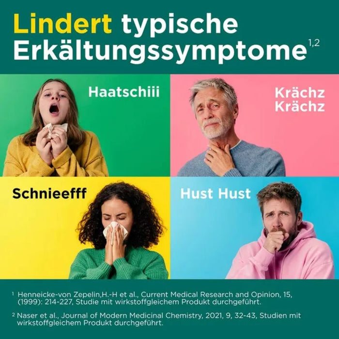 Meditonsin Extract Tabletten bei Erkältungskrankheiten, 20 pc Tablettes