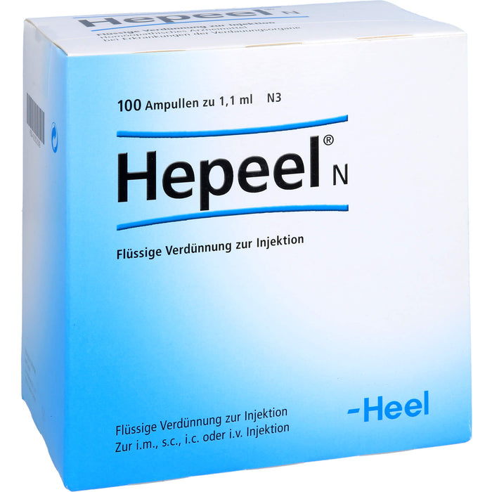 Hepeel N Amp., 100 pcs. Ampoules