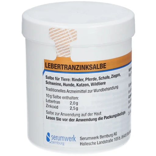 Serumwerk Lebertran-Zinksalbe Vet, 250 g Salbe