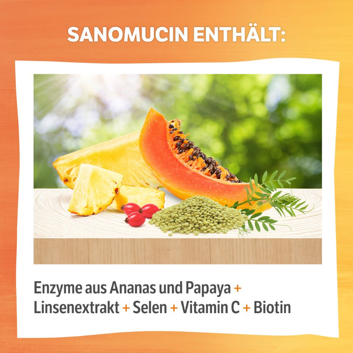 HELIXOR Sanomucin 3-fach Unterstützung für Schleimhäute, 60 pc Capsules