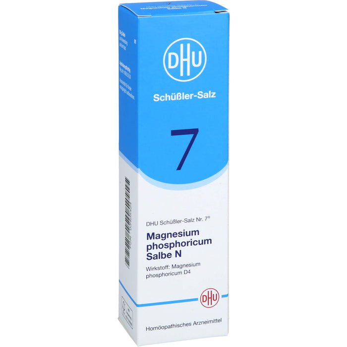 DHU Schüßler-Salz Nr. 7 Magnesium phosphoricum D4 – Das Mineralsalz der Muskeln und Nerven – das Original, 50 g Ointment