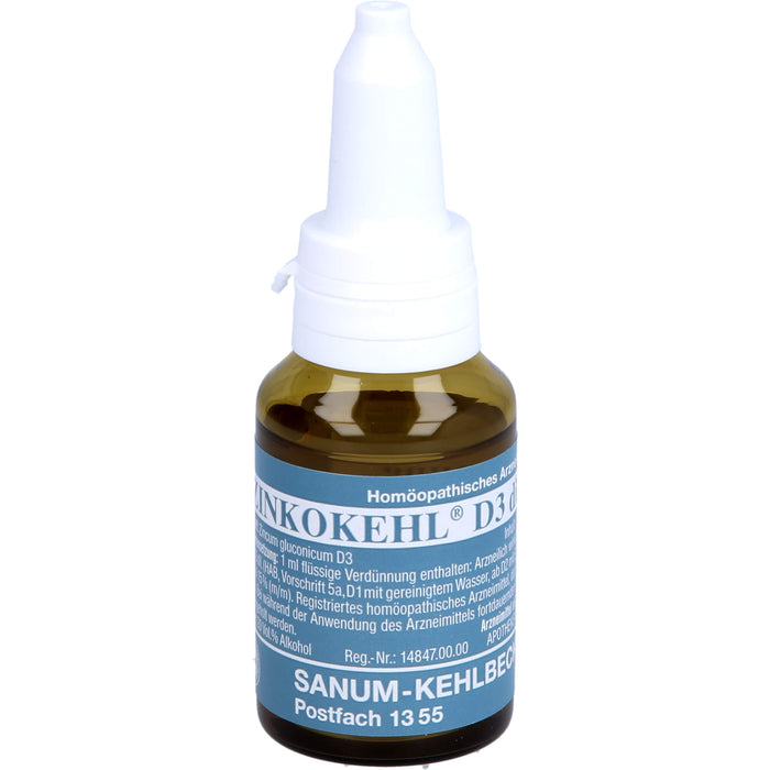 SANUM-KEHLBECK Zinkokehl D3 flüssige Verdünnung, 30 ml Solution