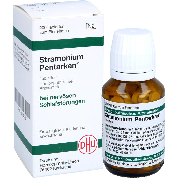 Stramonium Pentarkan  Tabletten, 200 pcs. Tablets