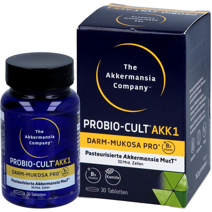 ProBio-Cult AKK1 Darm-Mukosa Pro Tabletten mit 30 Mrd. pasteurisierten Akkermansia MucT, 30 pcs. Tablets