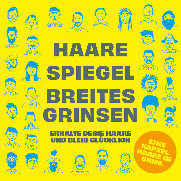 BIO-H-TIN Hair Essentials Men forte: Abgestimmte Nährstoffkombination für Männerhaare, 90 pc Capsules