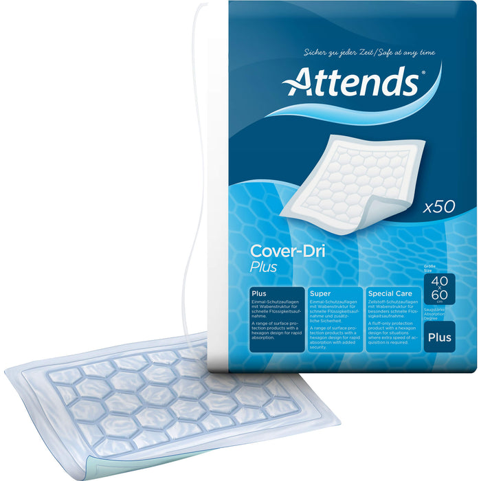 Attends Cover Dri Plus 40x60, 50 St