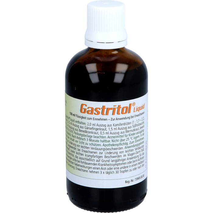 Gastritol Liquid, 100 ml Solution
