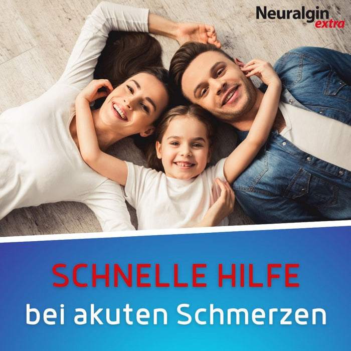 Neuralgin extra Ibu-Lysinat Filmtabletten schnelle Schmerzlinderung mit Wirkbeschleuniger Lysin, 50 St. Tabletten