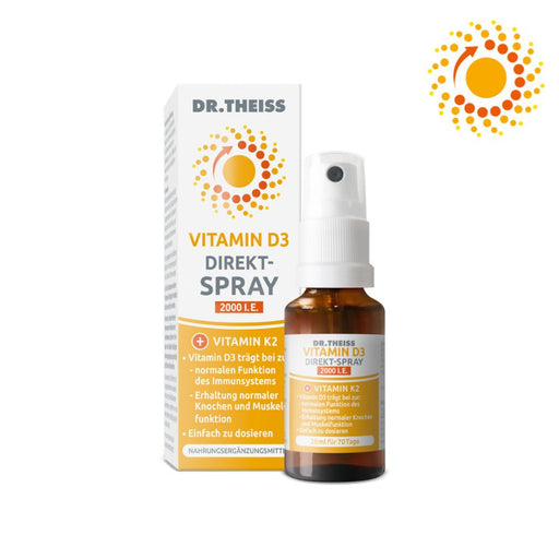 Dr. Theiss Vitamin D3 Direkt-Spray 2000 I.E., 20 ml Spray
