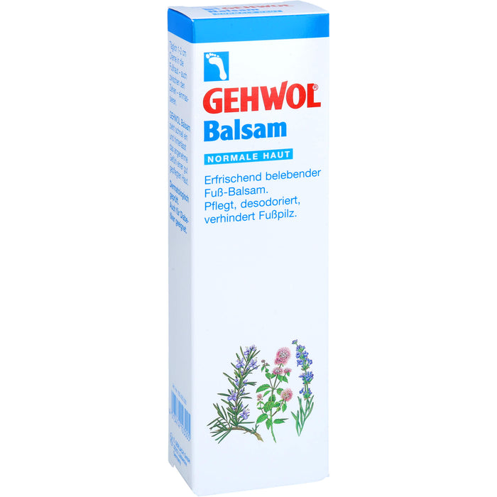 GEHWOL Balsam pflegt, desodoriert und verhindert Fußpilz, 75 ml Cream