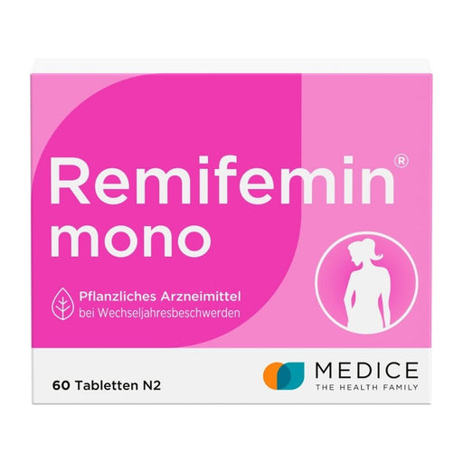 Remifemin mono Tabletten bei Wechseljahresbeschwerden, 60 St. Tabletten
