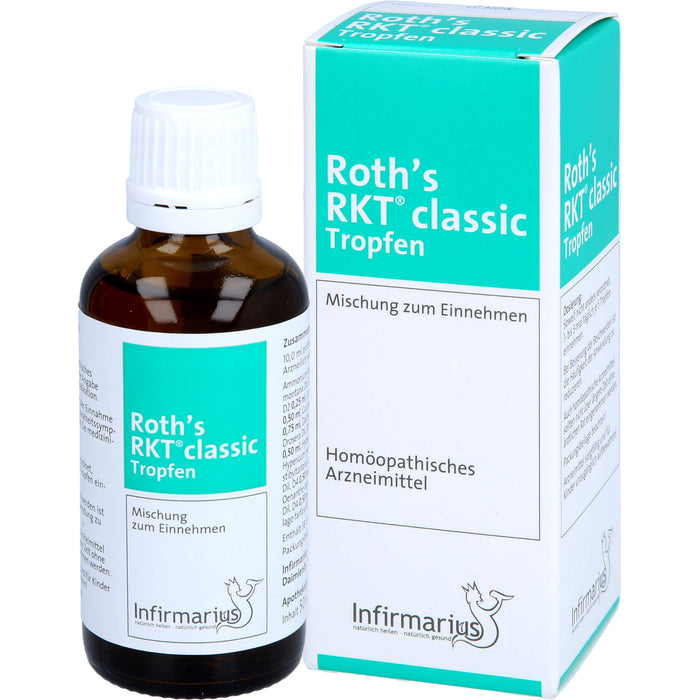 Roths RKT Classic Tropfen, 50 ml Lösung