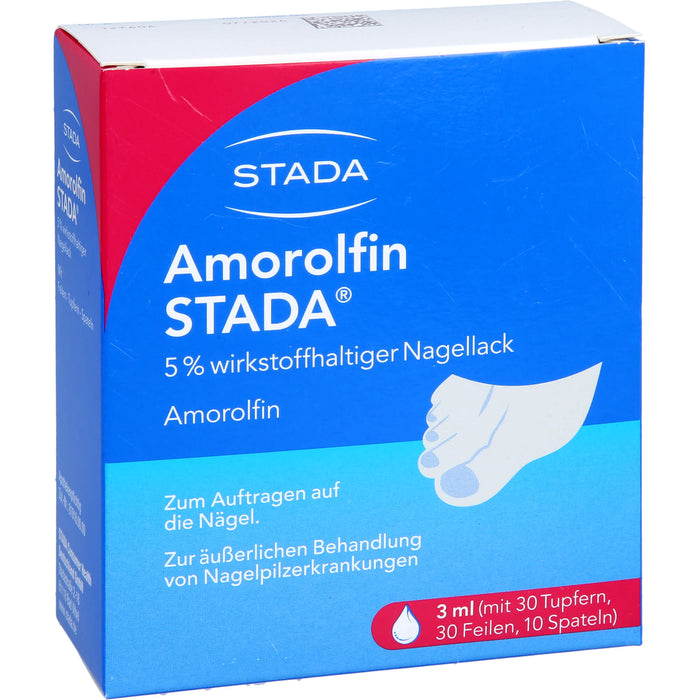 Amorolfin STADA Nagellack bei Nagelpilz, 3 ml Vernis à ongles contenant une substance active