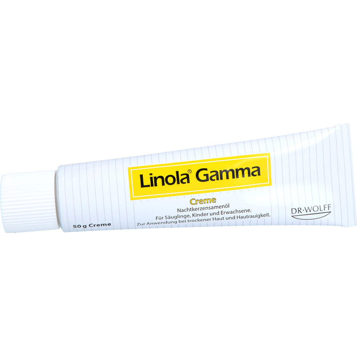 Linola Gamma Creme zur Anwendung bei trockener Haut und Hautrauigkeit, 50 g Creme