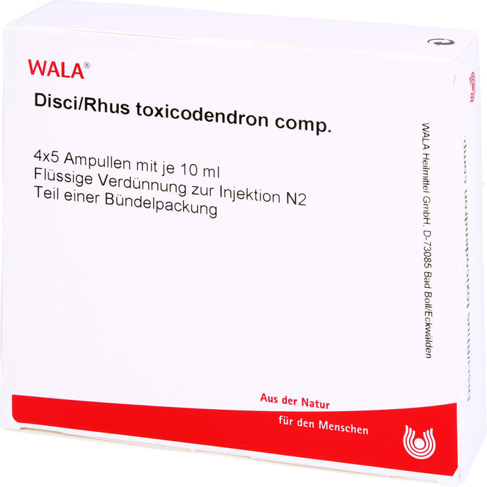 Disci/Rhus Tox comp. Wala Ampullen, 20X10 ml AMP