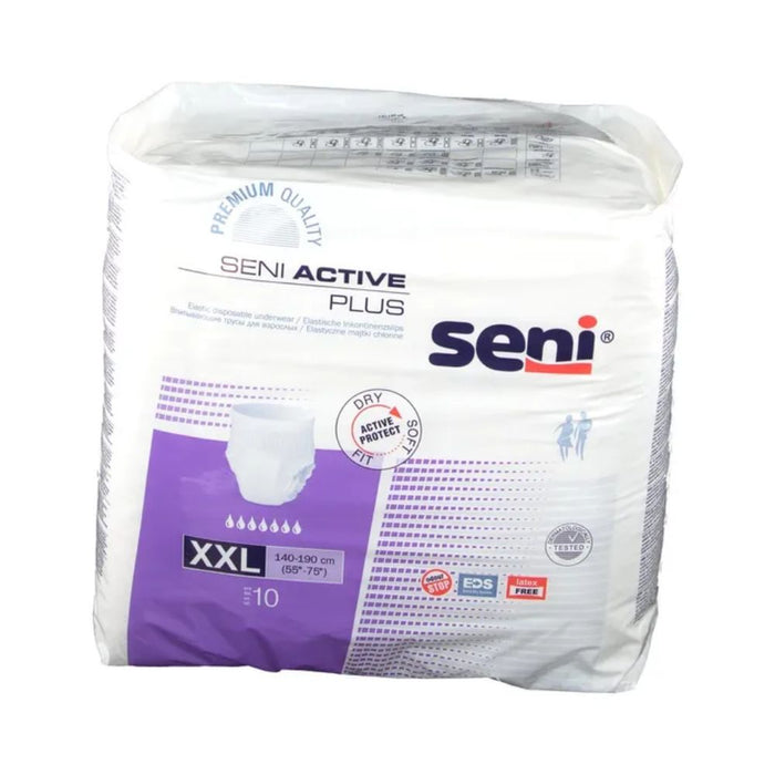 Seni Active Plus XXL Inkontinenzslip, 10 St. Slips