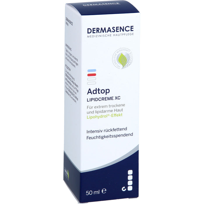 DERMASENCE Adtop XC Lipidcreme für sehr trockene und lipidarme Haut, 50 ml Cream