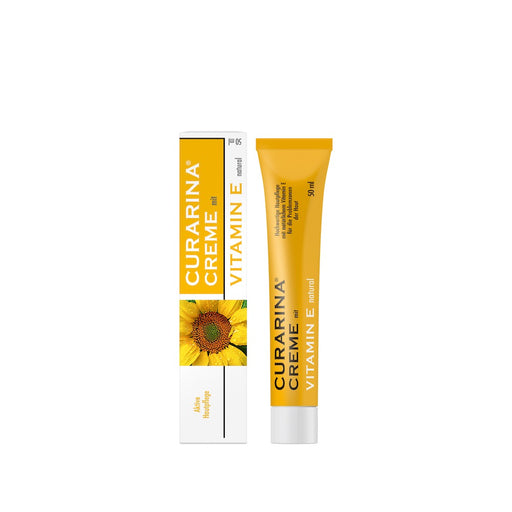 CURARINA Creme mit Vitamin E aktive Hautpflege mit Anti-Aging Effekt, 50 ml Creme