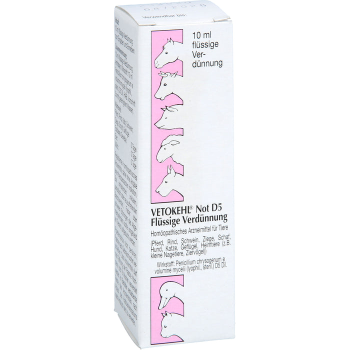 SANUM-KEHLBECK Vetokehl Not D5 Tropfen, 10 ml Lösung