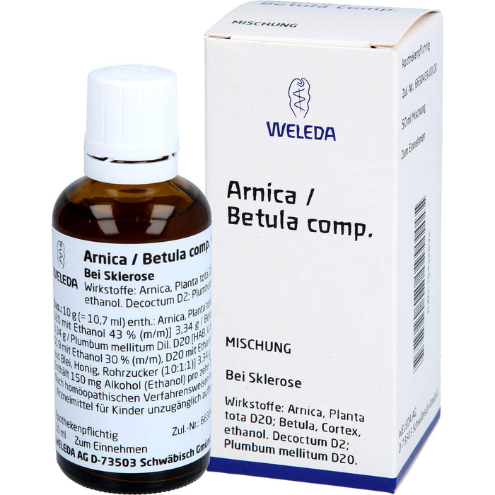 WELEDA Arnica/Betula comp. Mischung, 50 ml Solution