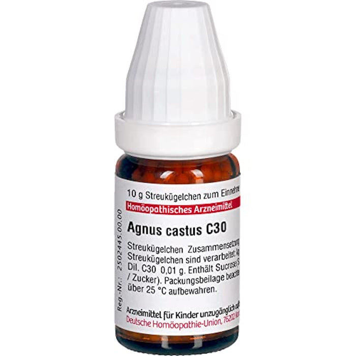 DHU Agnus castus C30 Streukügelchen, 10 g Globuli
