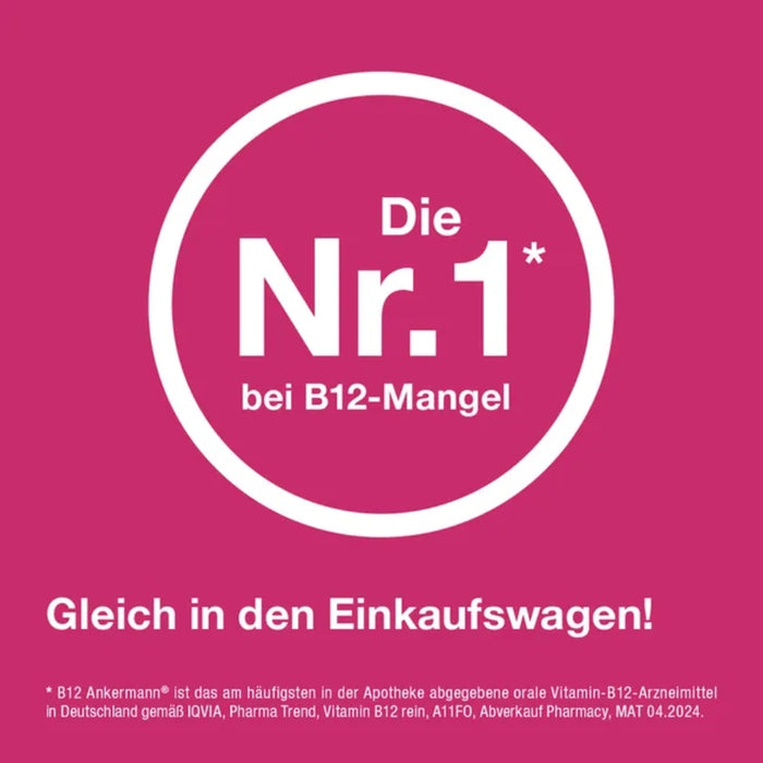 B12 Ankermann überzogene Tabletten, 100 pc Tablettes