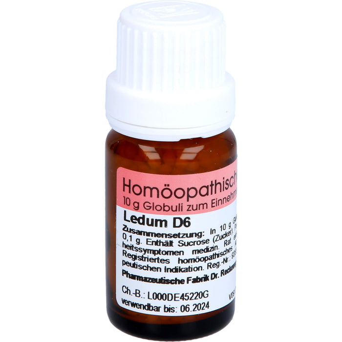 Ledum D6 Reckeweg Glob., 10 g GLO