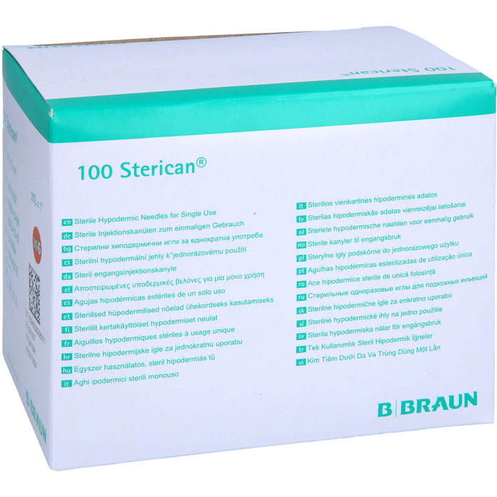 Sterican Einmalkanüle 26G 0,45 x 25 mm, 100 St. Kanülen