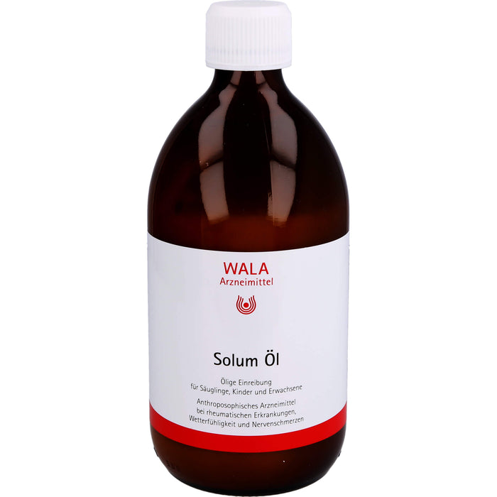 Solum Öl, Wala Ölige Einreibung, 500 ml Huile