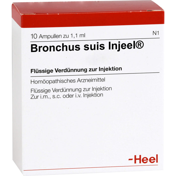 Bronchus suis Injeel Amp., 10 pcs. Ampoules