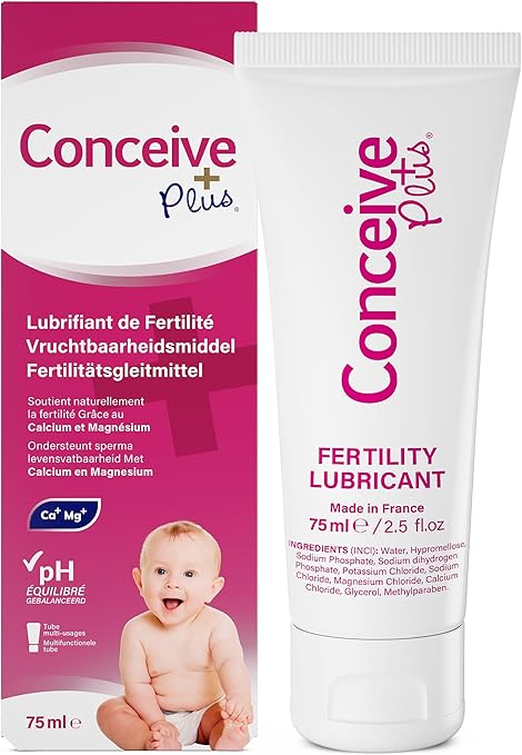 Conceive Plus Fertilitätsgleitmittel kann die Chancen einer natürlichen Empfängnis steigern, 75 ml Gel