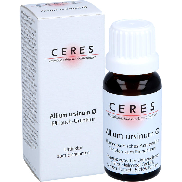 CERES Allium ursinum Urtinktur, 20 ml Solution