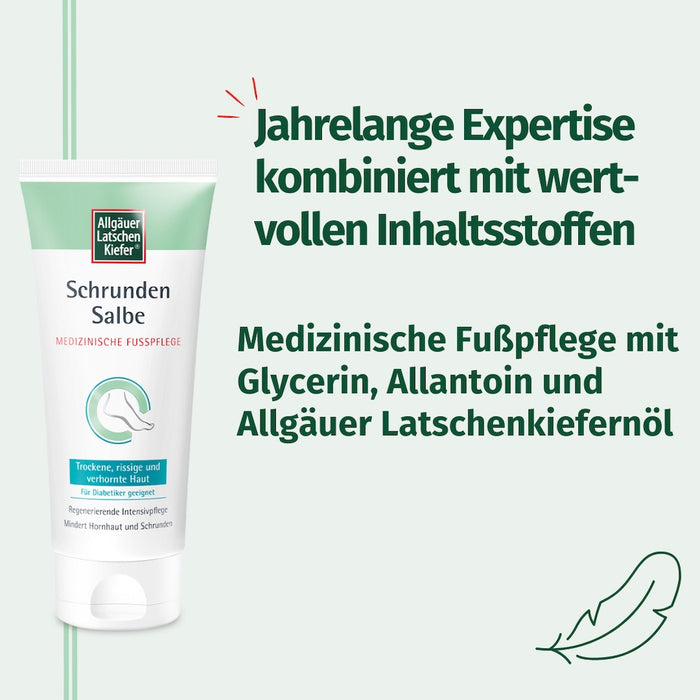 Allgäuer Latschenkiefer Schrunden Salbe, 100 ml Salbe