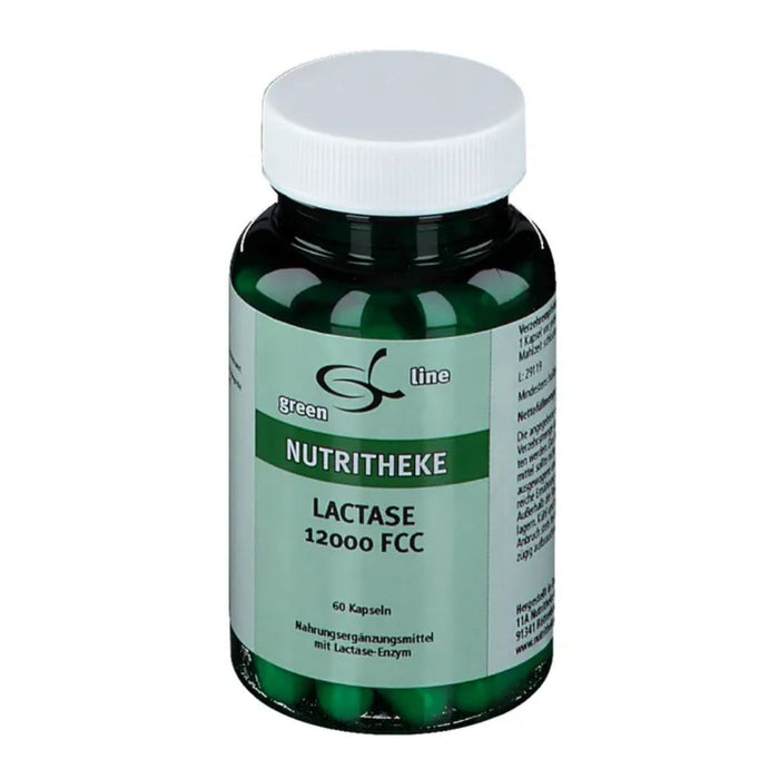 Green Line Nutritheke Lactase 12000 FCC Kapseln, 60 St. Kapseln