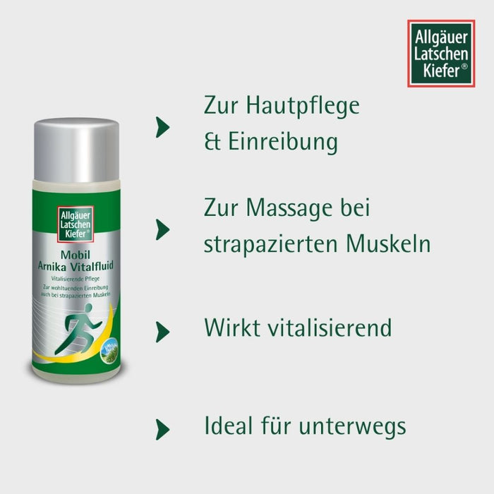 Allgäuer Latschenkiefer Arnika Vital Fluid, 100 ml body care