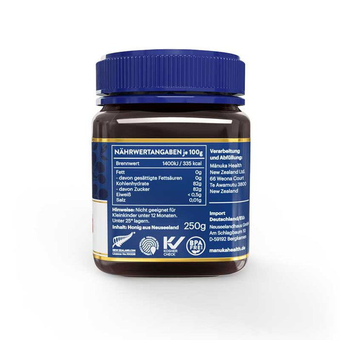 Manuka Health MGO 100+ Manuka Honig, 250 g Cream