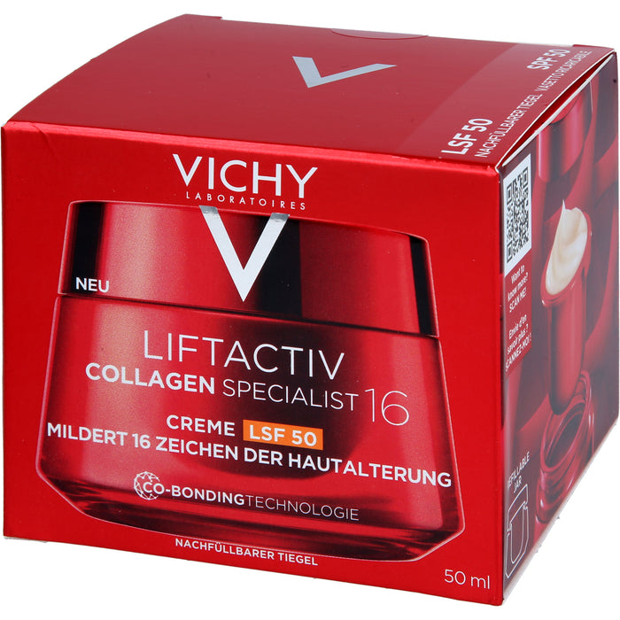 VICHY  Liftactiv Collagen Specialist 16 Tagescreme LSF 50, 50 ml Creme