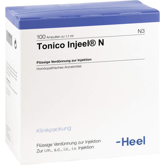 Heel Tonico-Injeel N flüssige Verdünnung, 100 pcs. Ampoules