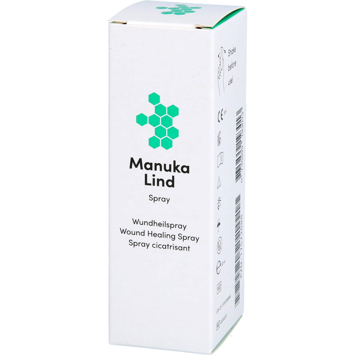Manuka Lind Wundspray zur Behandlung von Wunden mit Mankua Honig, 30 ml Solution