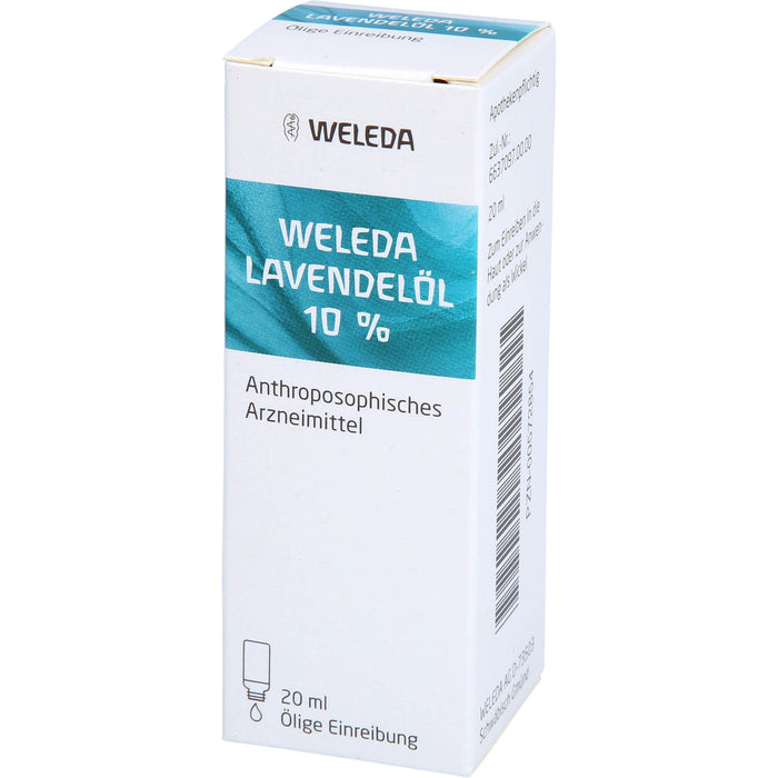 WELEDA Lavendelöl 10% ölige Einreibung, 20 ml Öl