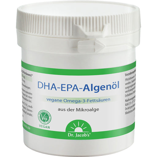 Dr. Jacob´s DHA-EPA Algenöl Kapseln, 60 St. Kapseln