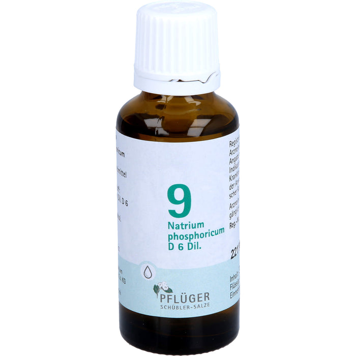 Biochemie Nr.9 Natrium phosphoricum D6 Pflüger Dil., 30 ml TRO