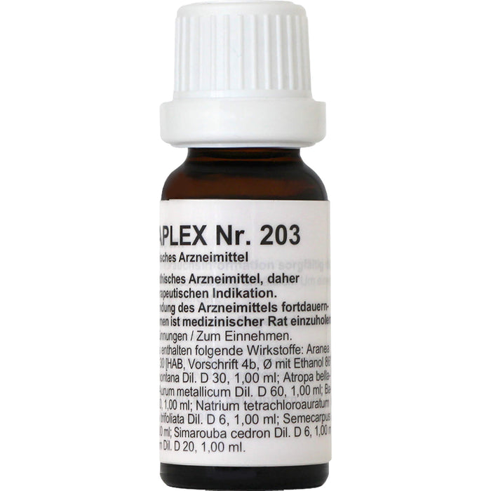 Regenaplex Nr.203 Tropfen, 15 ml Lösung