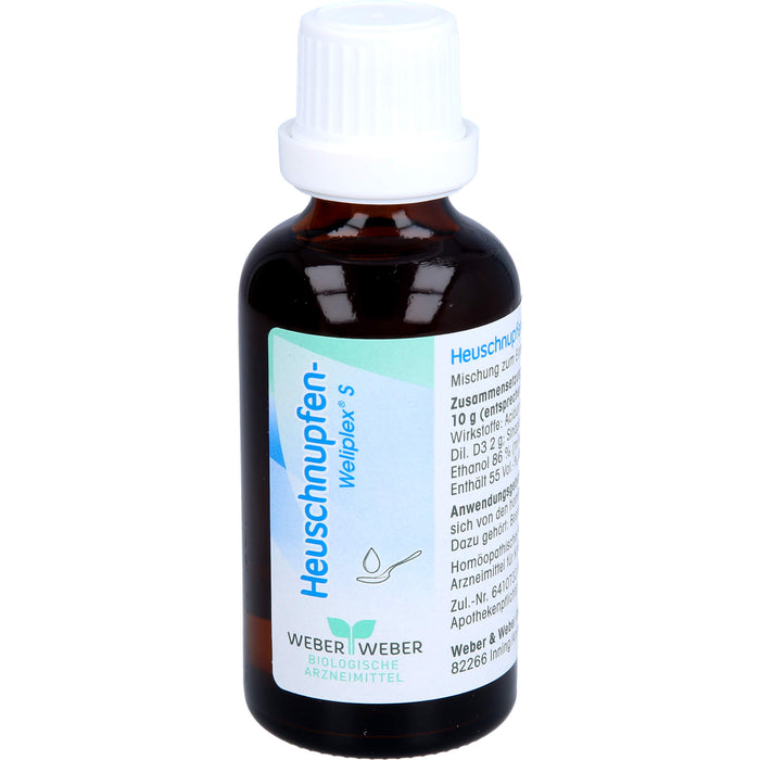 Heuschnupfen-Weliplex S, Mischung, 50 ml MIS