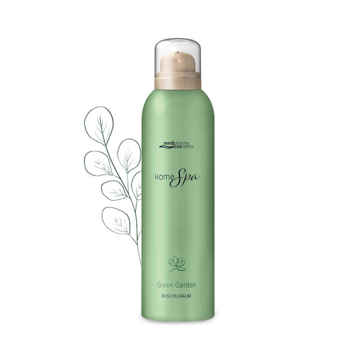 Medipharma Cosmetics Home Spa Green Garden Duschschaum, 200 ml Schaum