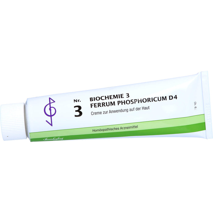 Bombastus Biochemie 3 Ferrum phosphoricum  D4 Creme, 100 ml Cream